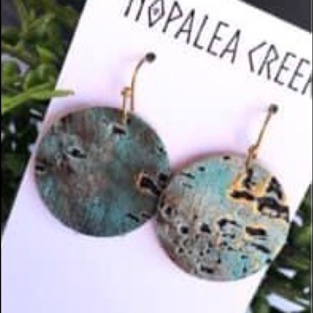 DISTRESSED 1” MINI GENUINE LEATHER EARRINGS